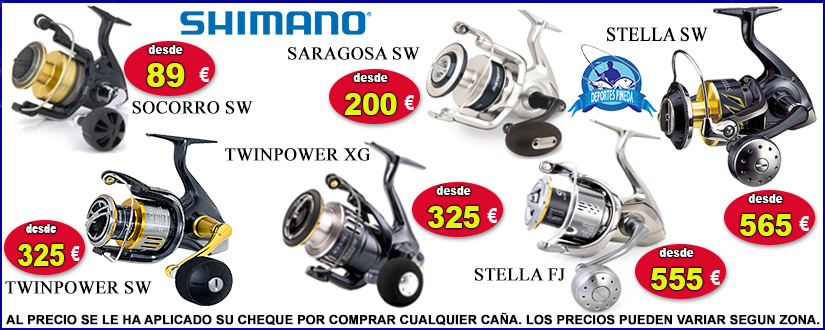 carretes shimano