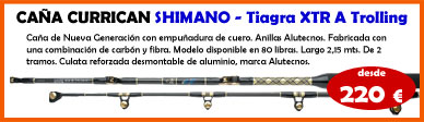 cañas, shimano, wiliamson, igfa, marlin, www.deportespineda.com