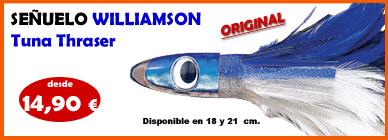 wiliamson, tuna, thraser,  igfa, marlin, www.deportespineda.com