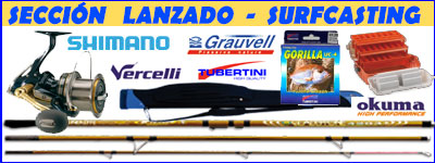 Zona lanzado Surfcasting