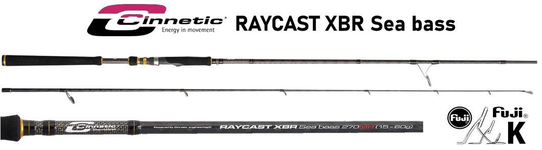 cinnetic 8568 RAYCAST XBR Sea bass MH