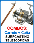 Combo Surf Telescopico