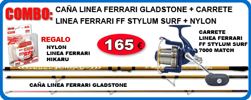 Cañas Surfcasting en Game Fisher, todo Surfcasting